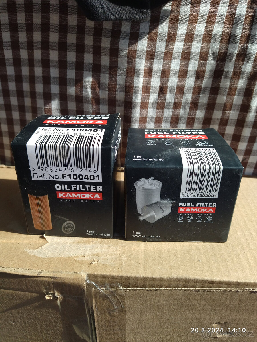 Filtry na Citroen, Peugeot 2.0 Hdi