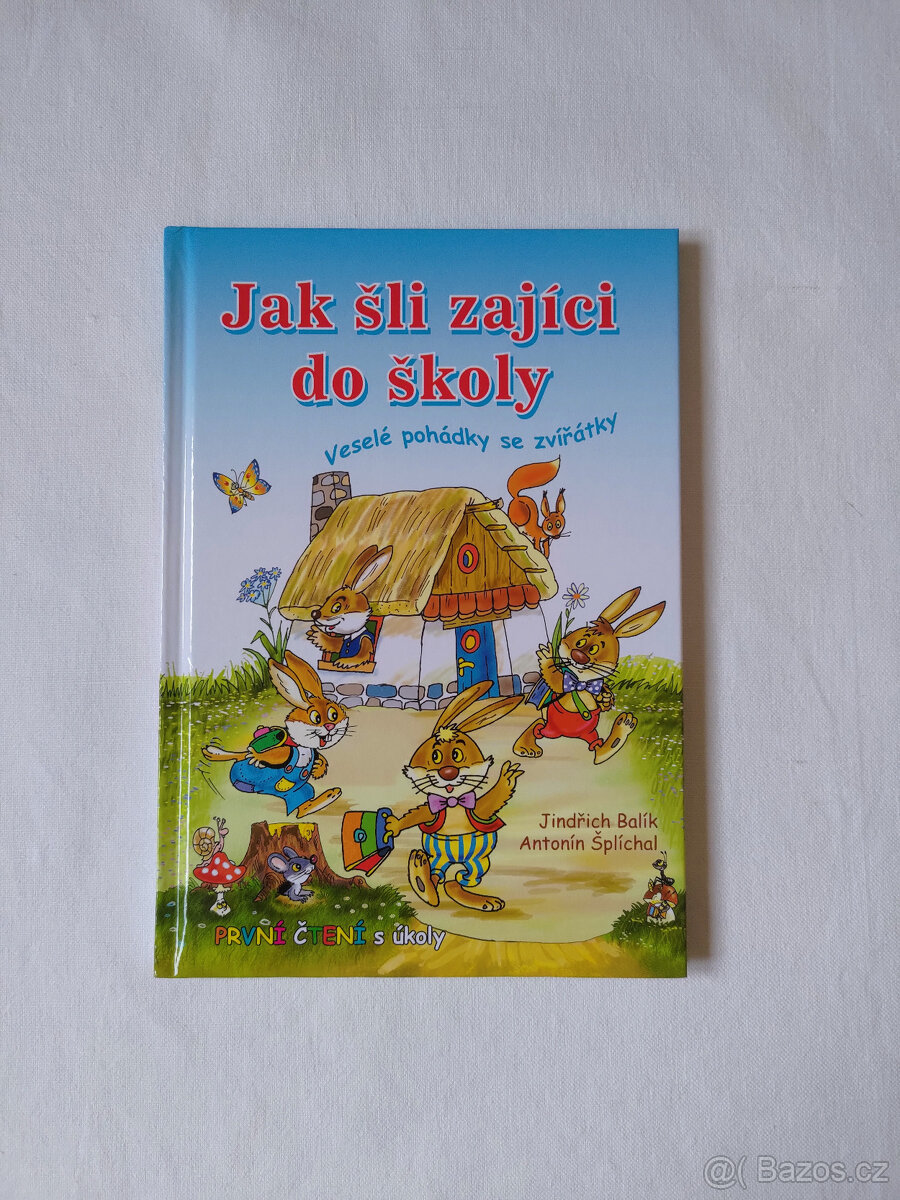 Nová dětská kniha Jak šli zajíci do školy - první čtení