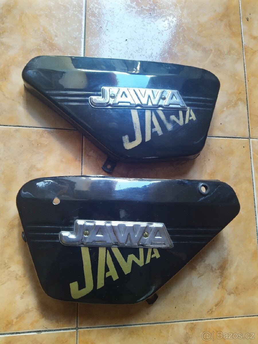 Jawa 350/634 boční kastliky