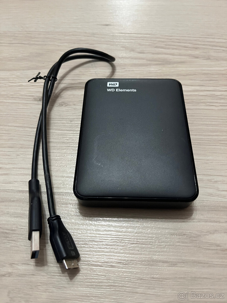 Hard disk WD Elements Portable 2TB černý