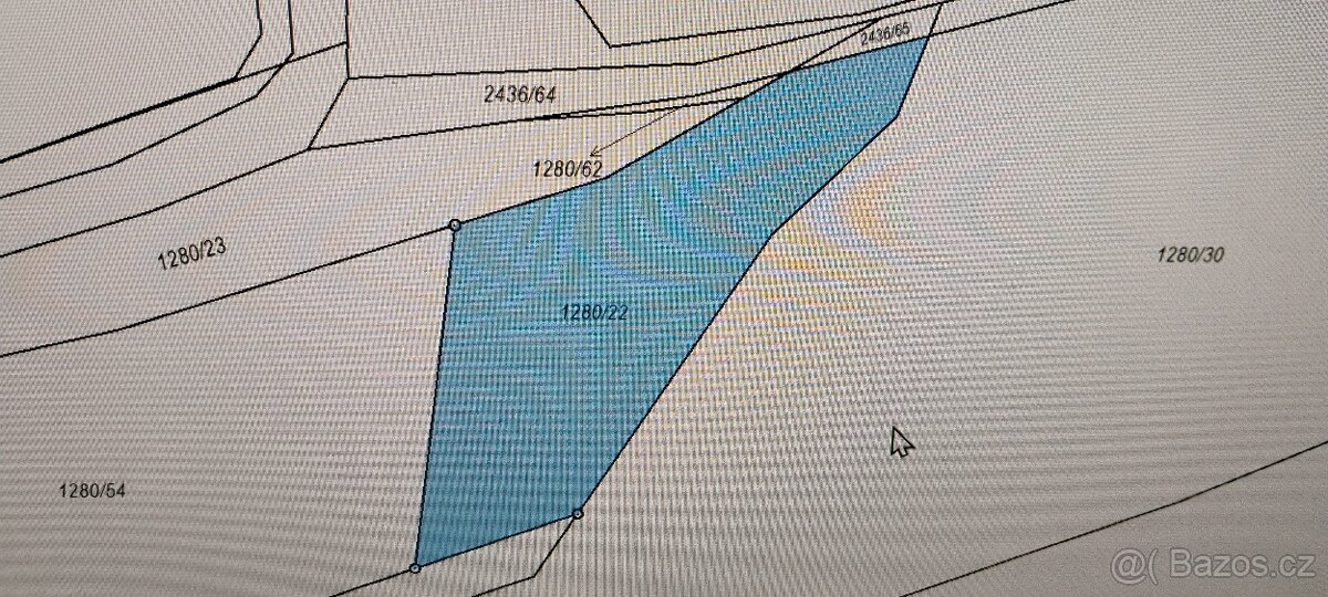 pozemek Usti nad Orlici 1034m2