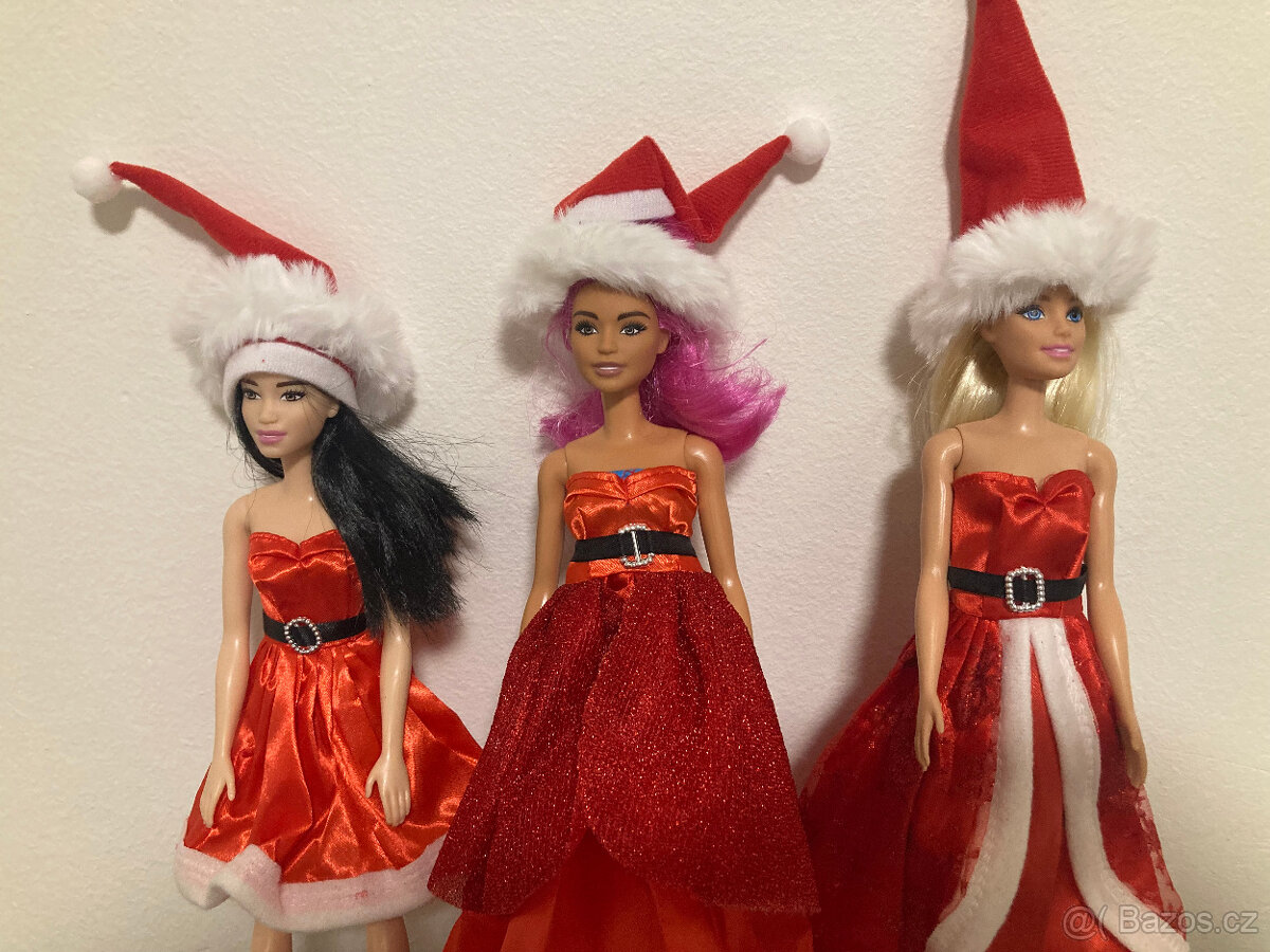 Barbie Mattel různé +šaty