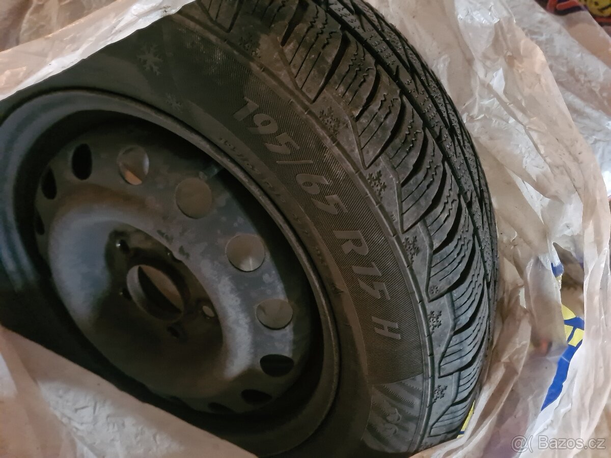 Komplet sada plechových disků 15''