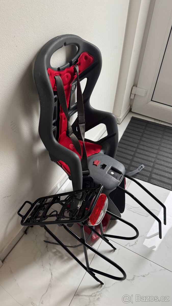 Dětská sedačka na kolo + nosič