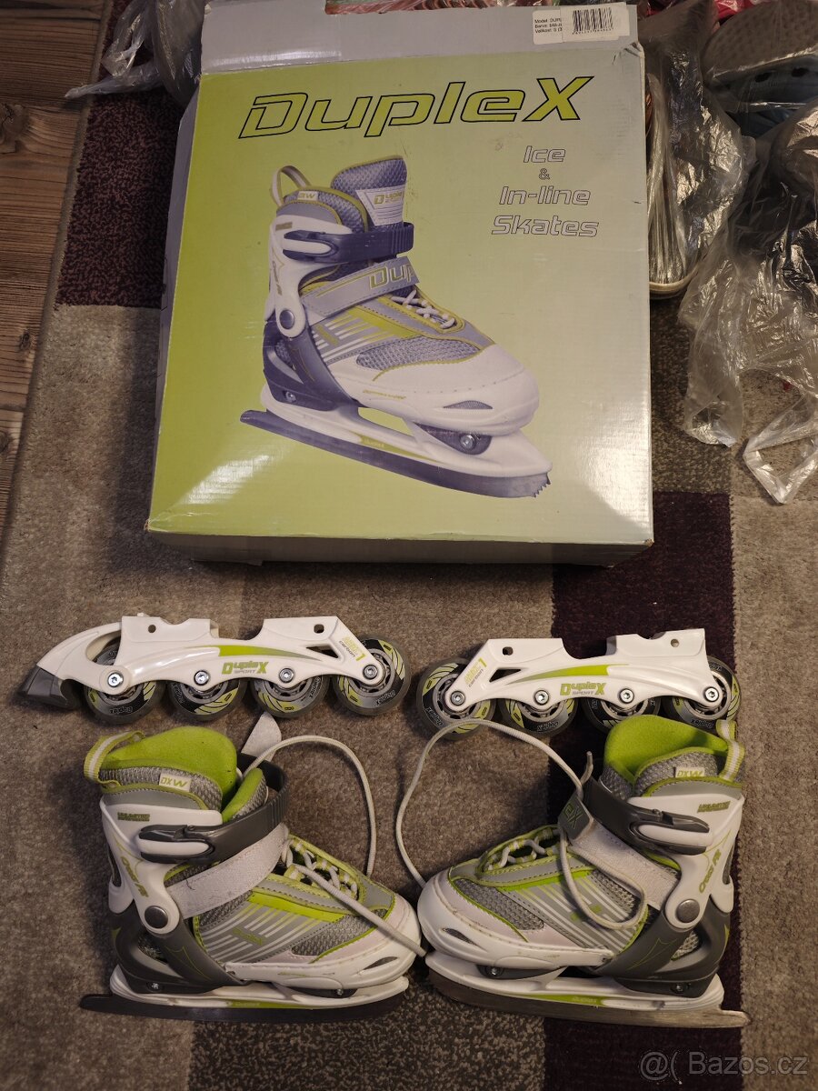 Dívčí rostoucí brusle Duplex