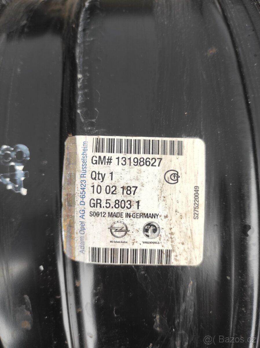 6,5x16 et39 plechové disky Opel