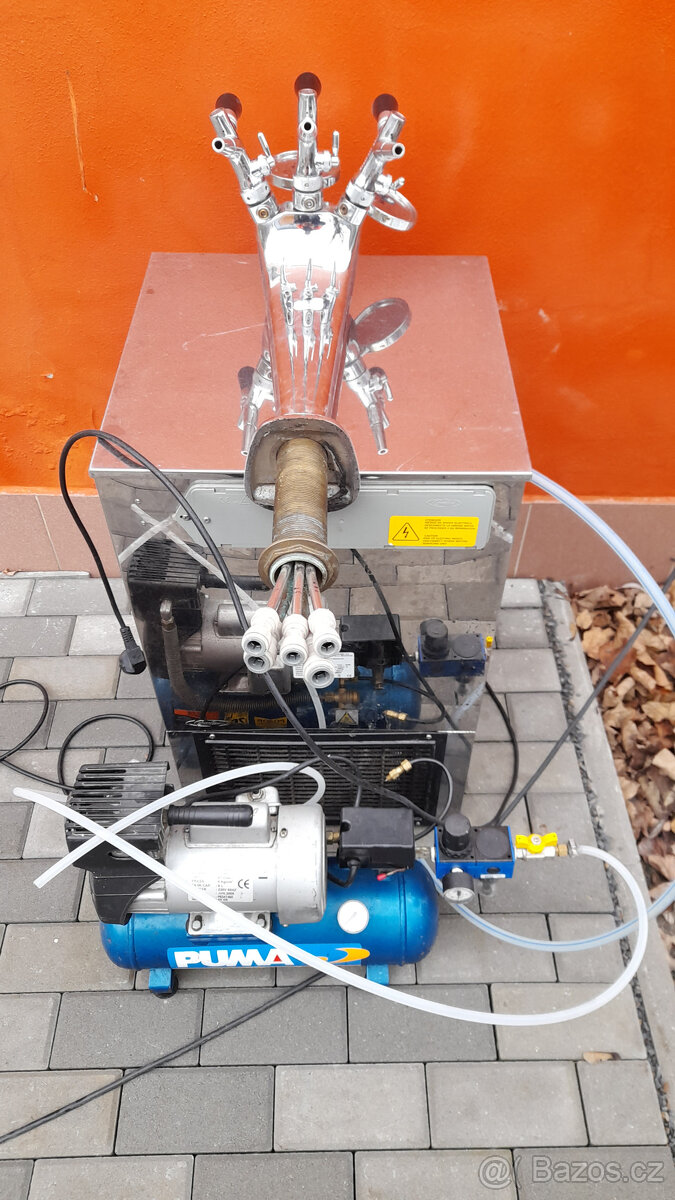 PRODÁM VODNÍ VÝČEPNÍ ZAŘÍZENÍ VČETNĚ 3 KOBRY A KOMPRESORU
