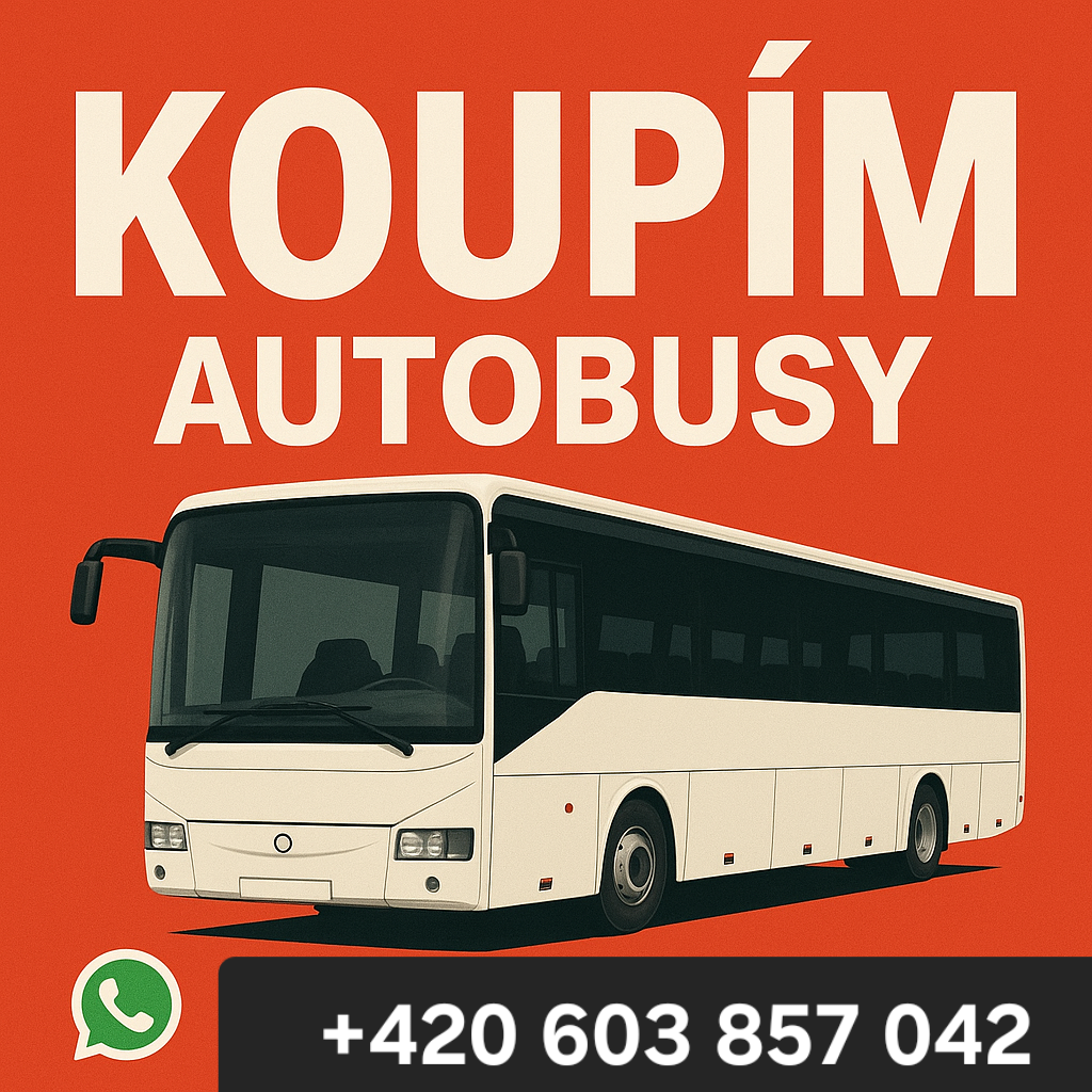 Koupím autobusy – Crossway, SOR, 30místné a jiné.