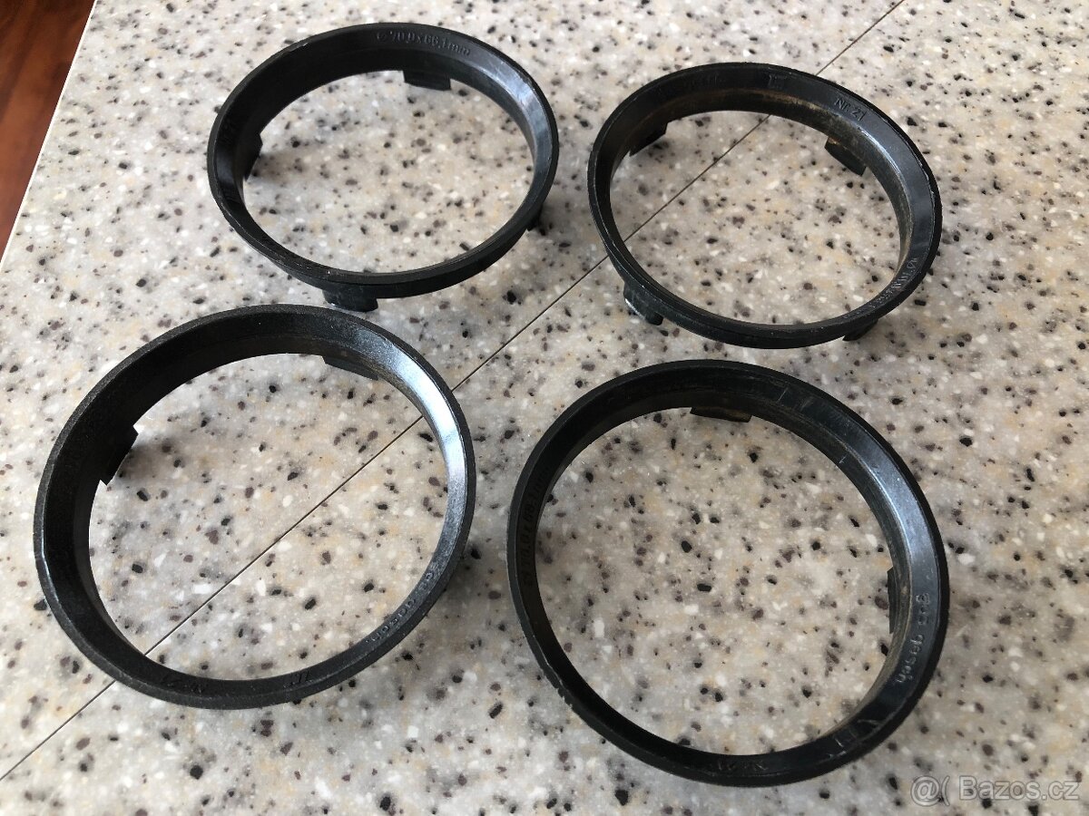 Vymezovací - středící kroužky 70,0 - 66,1 mm ( 70.0 - 66.1 )