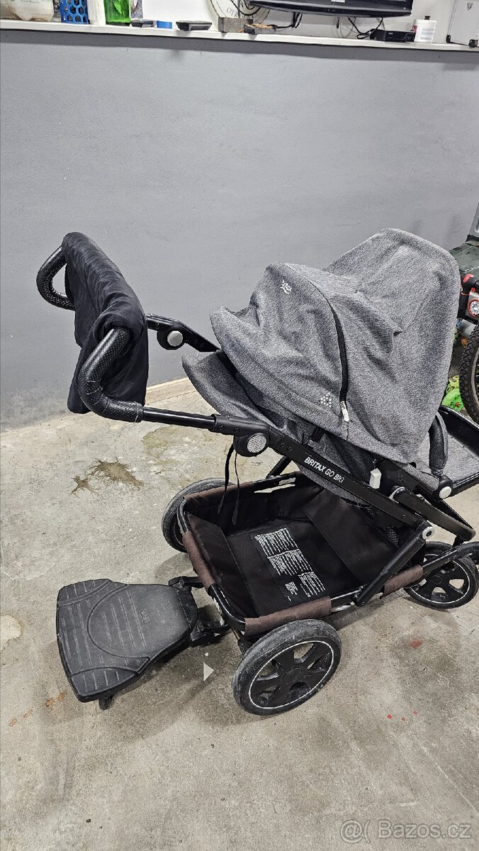 Dětský kočárek Kočár 3v1 Britax go big + výbava