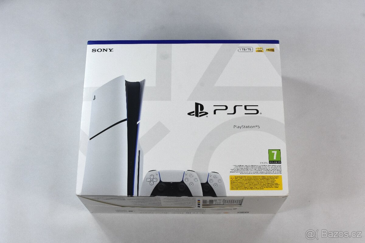 Sony PlayStation 5 + 2x DualSense Wireless Controller White