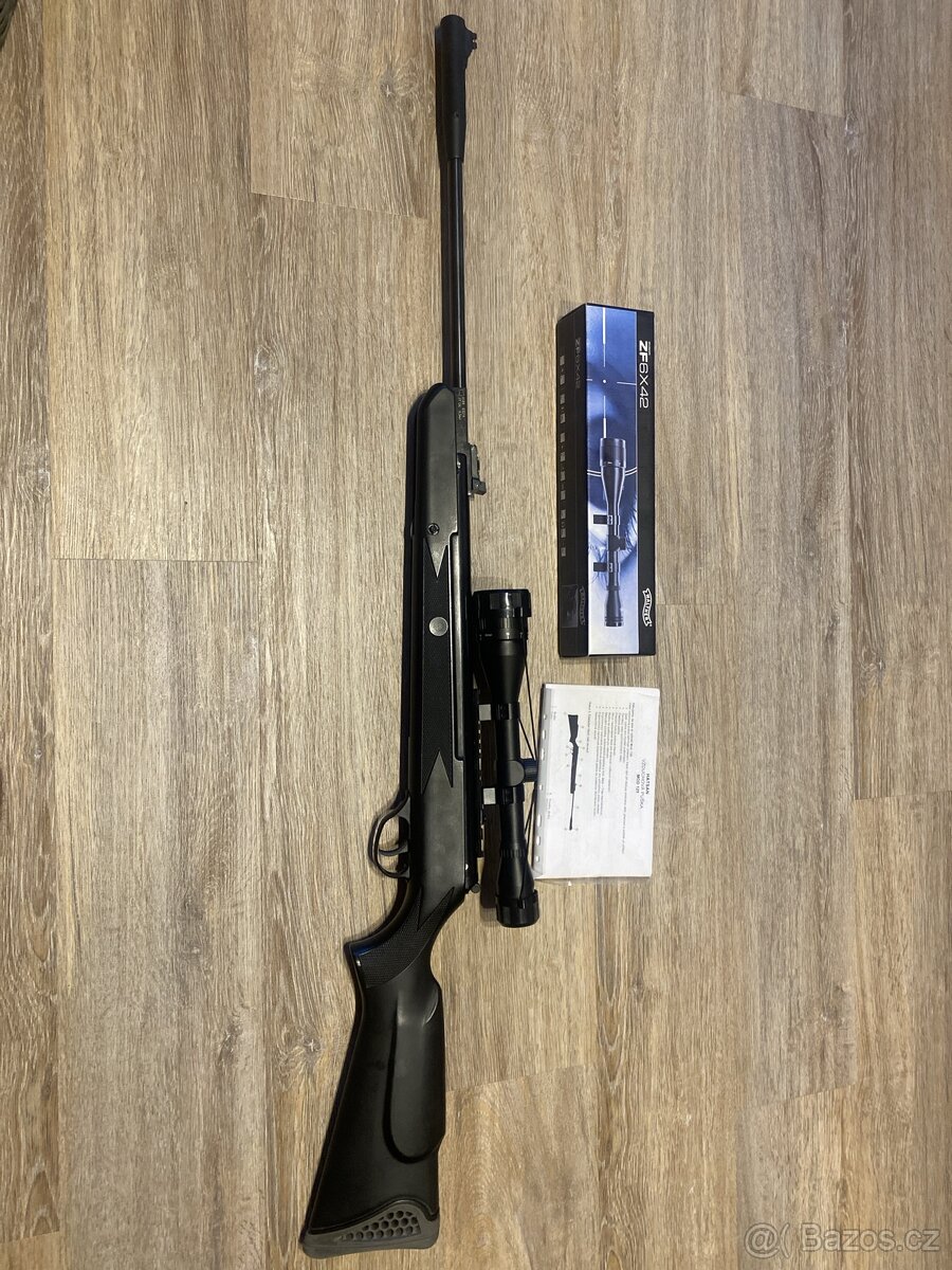Hatsan 125 4,5mm 16j + puškohled Walther