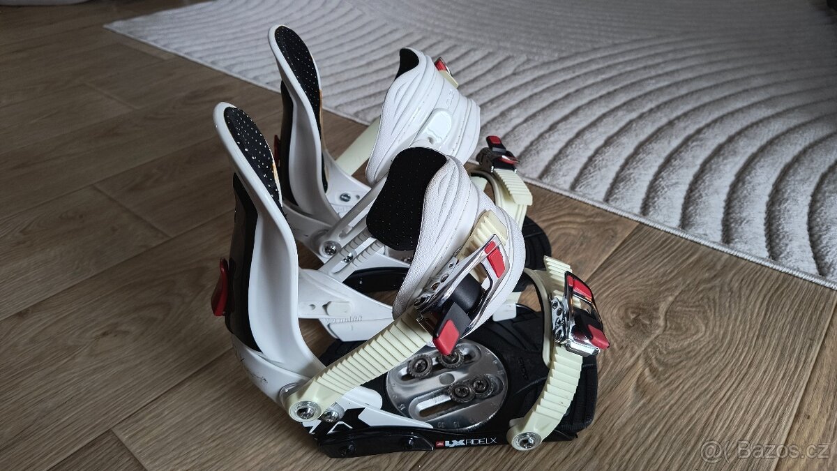 Vázání na snowboard RIDE.LX vel. M (36-40)