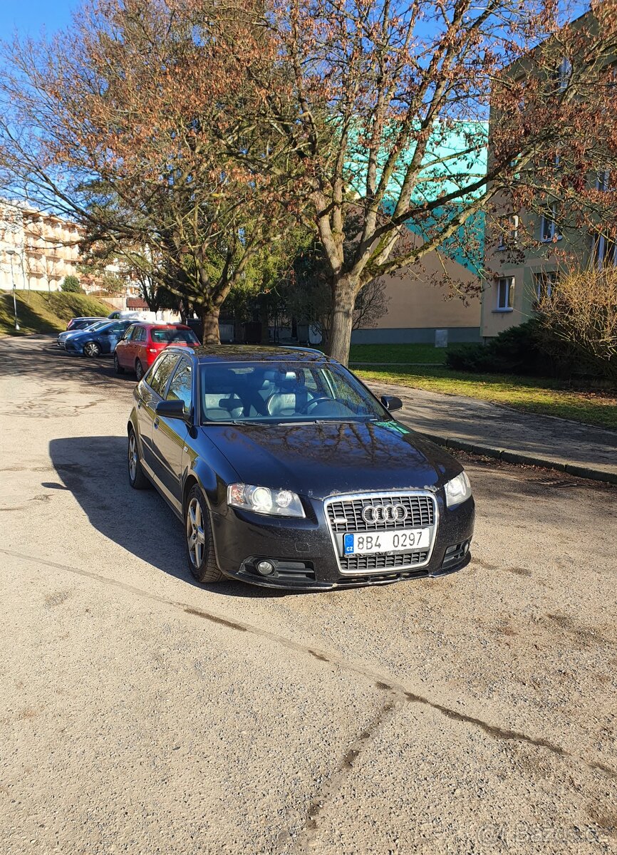 Audi A3 1,8TFSI Sportback,118KW,R.V.2007,ČR,DIGI KLIMA,