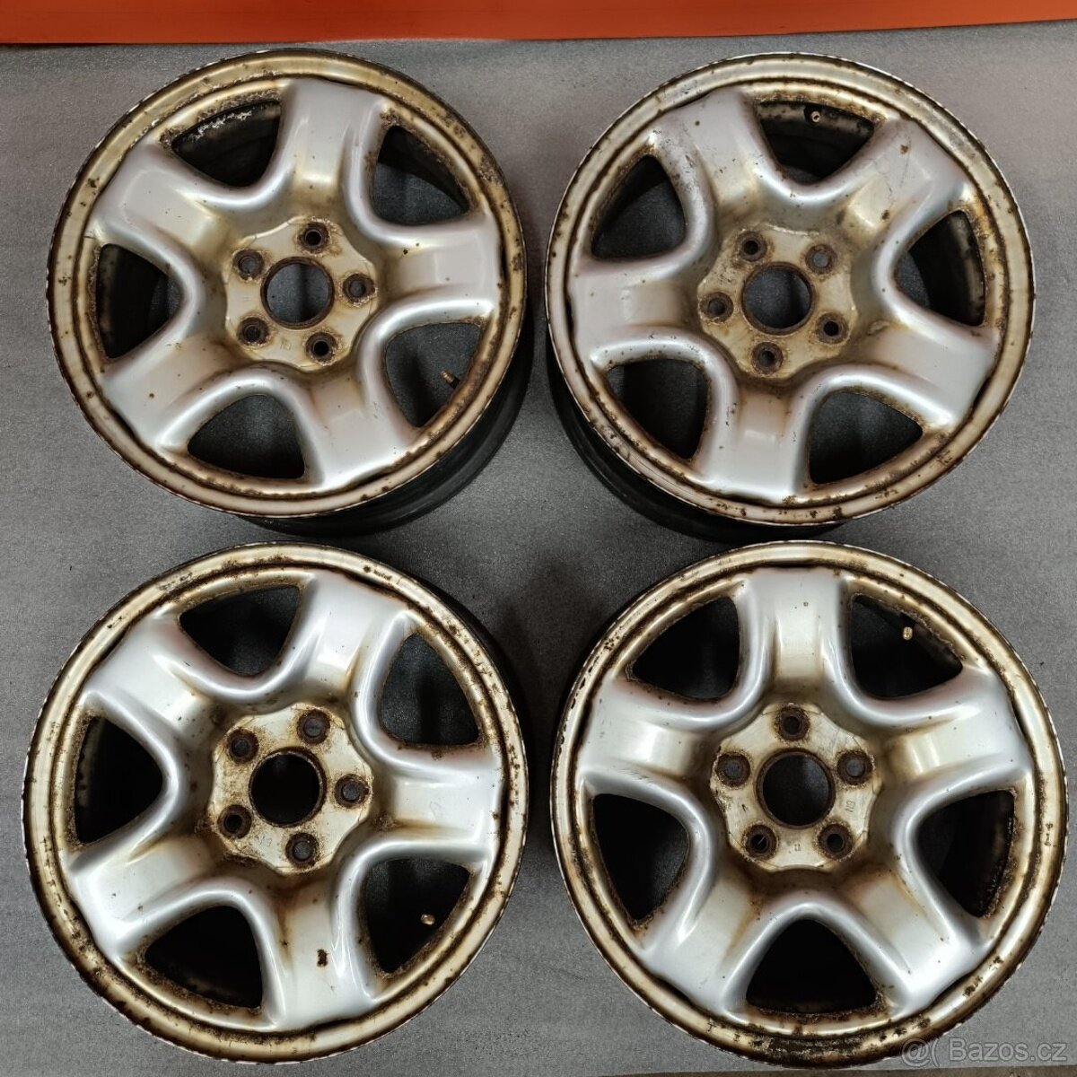 Ocelové disky Toyota RAV 4, 6,5Jx16'', 5x114,3