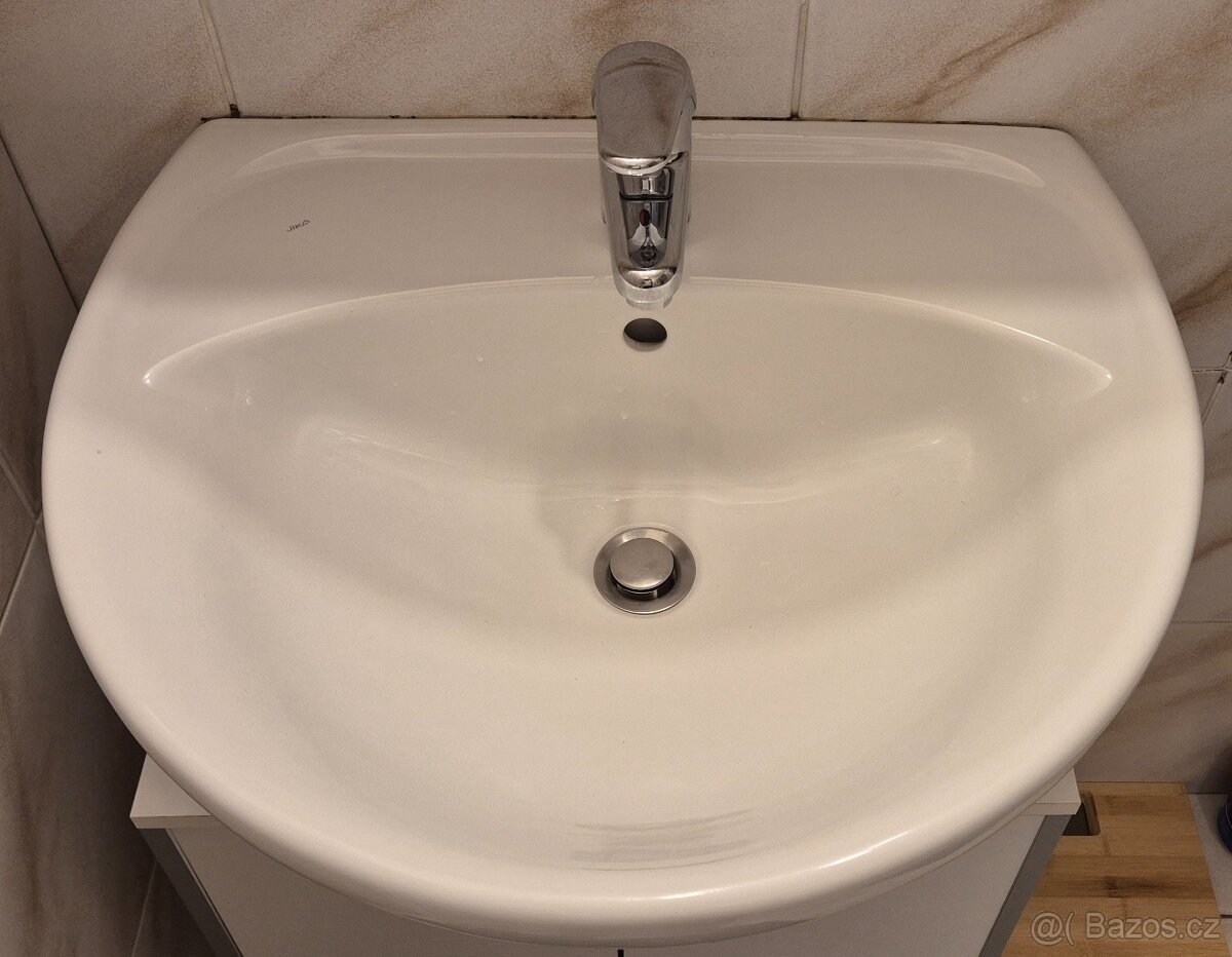 Umyvadlo Jika vč baterie a sifonu