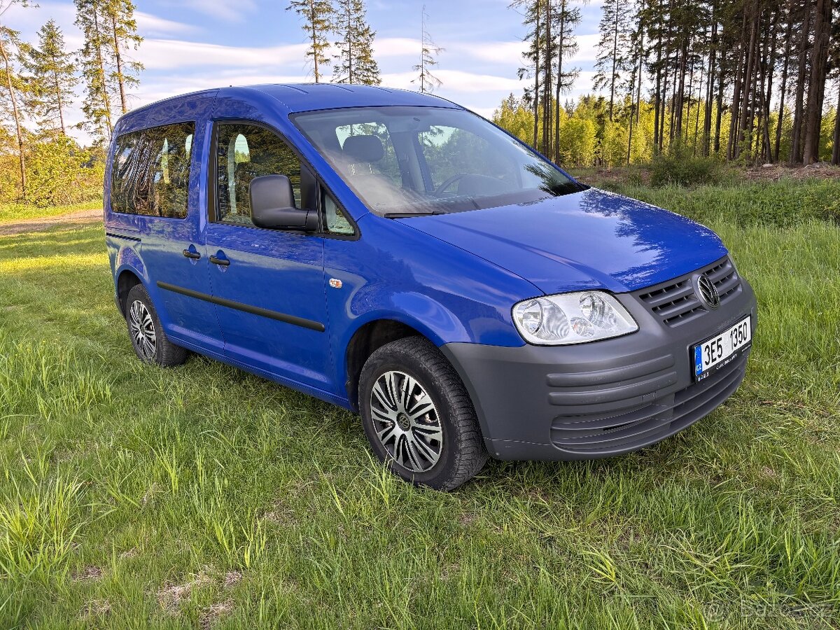 VW Caddy 1.9 TDI 55 KW, rok 2008