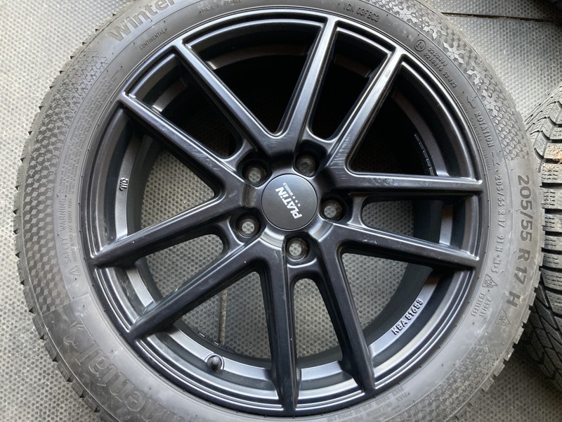 Alu kola ŠKODA OCTAVIA 4 17" 5x112 zimní CONTI 205/55R17
