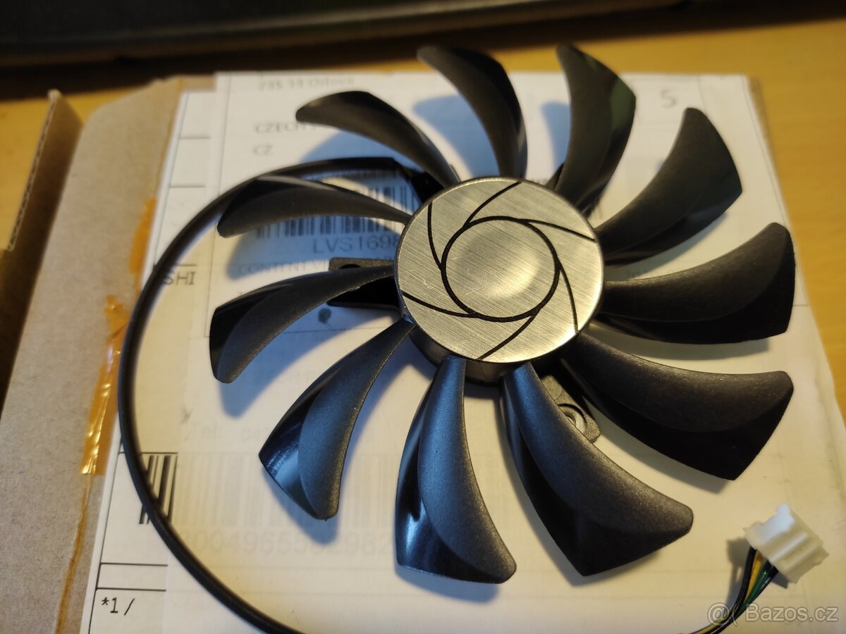 ventilátor ke grafickým kartám.