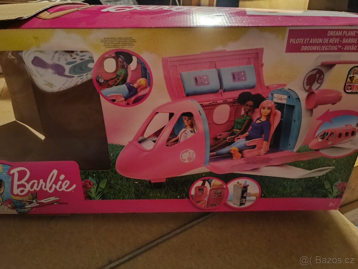 Barbie letadlo