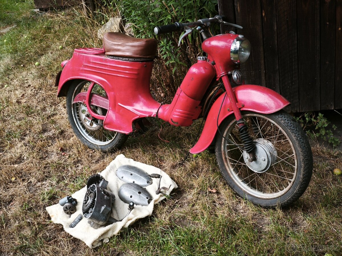 Jawa 555 po GO motoru