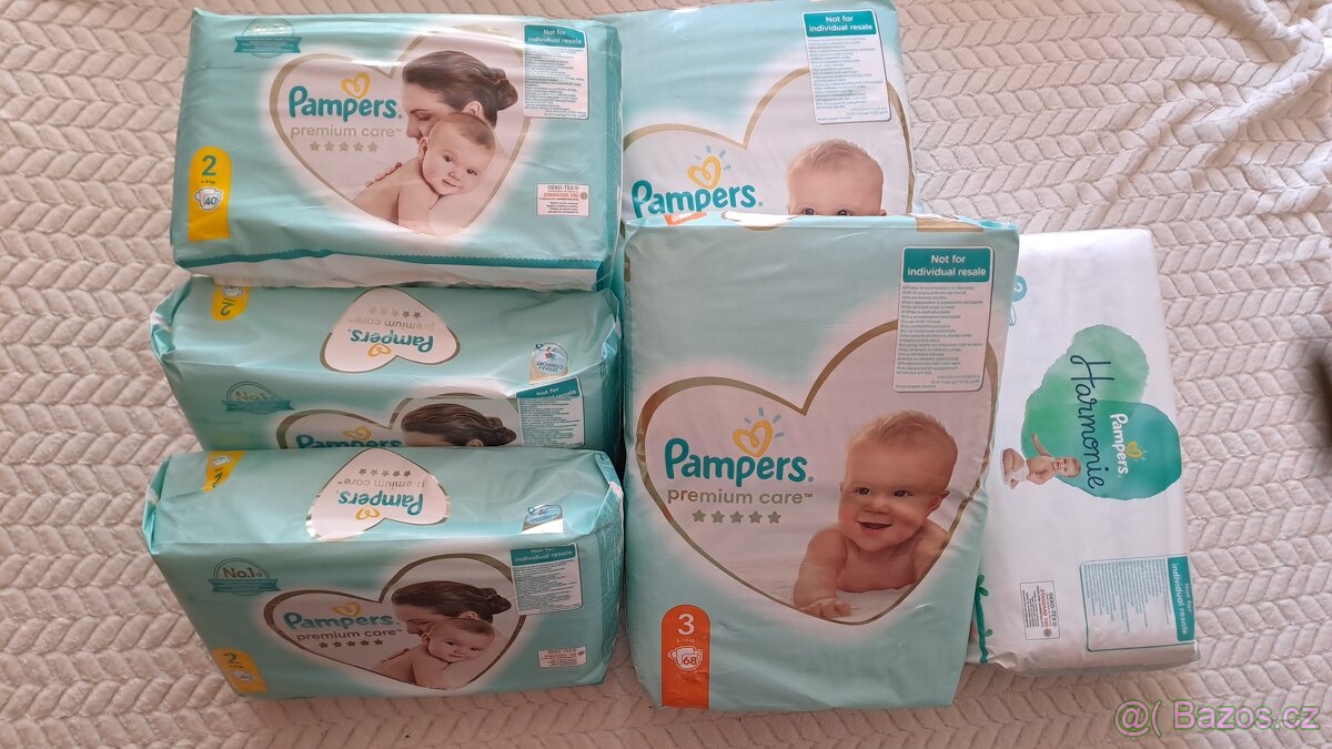 Pampers premium care vel. 2 a 3