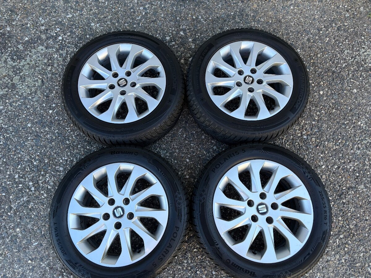 Zimní sada Seat Vw Škoda r16 5x112