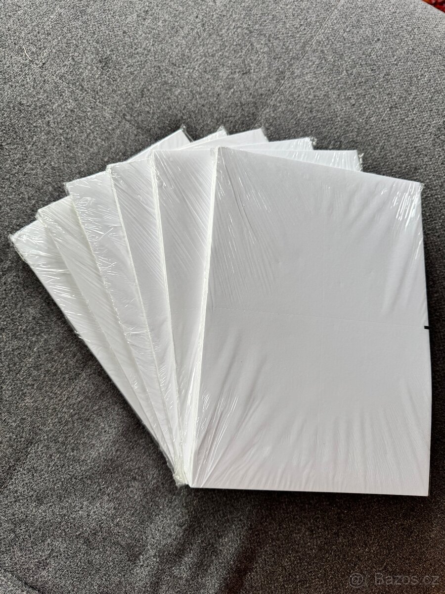Adresní štítky 105×148,5 mm – 4 ks na arch (A4)