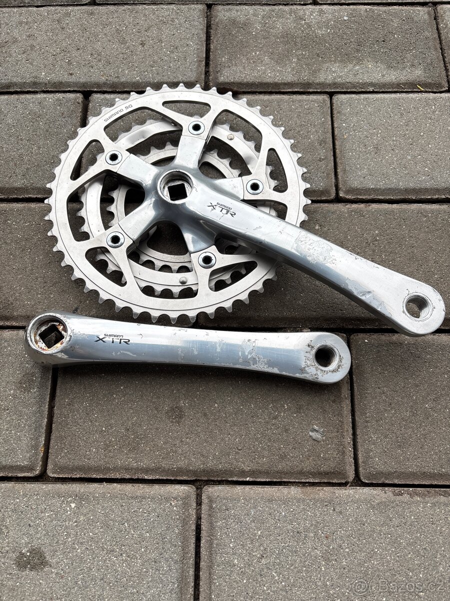 Shimano XTR FC-M900, kliky, 175mm,