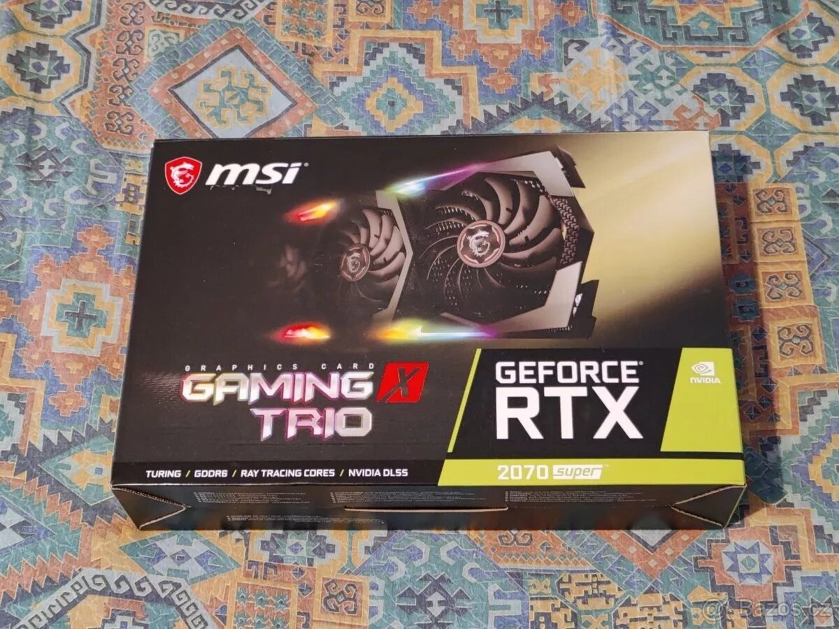 Prodám MSI GeForce RTX 2070 SUPER