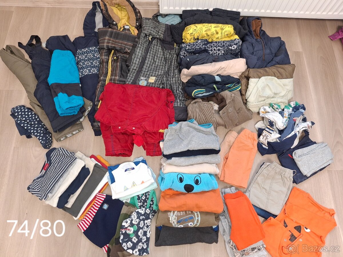Set Oblečení kluk 74/80