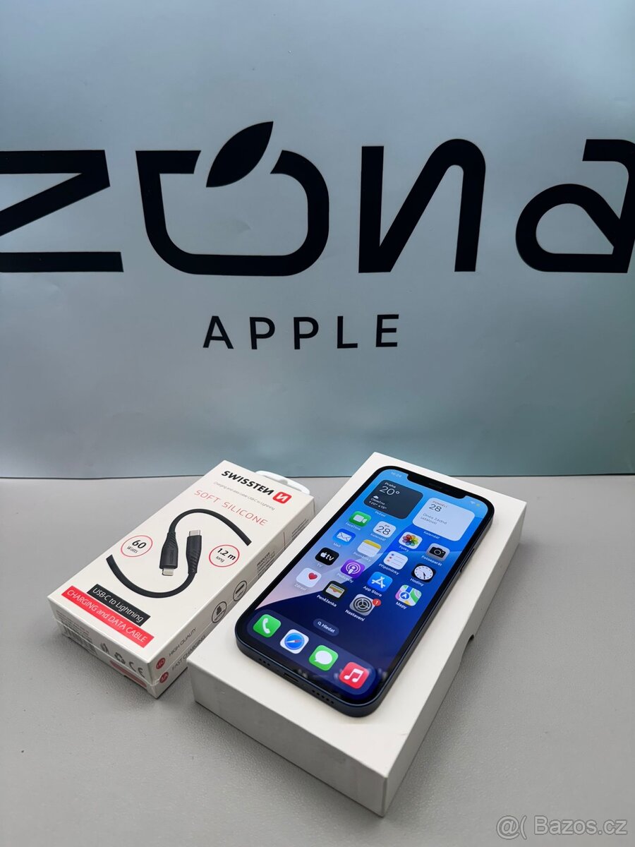Apple iPhone 12 256 GB, stav A, záruka