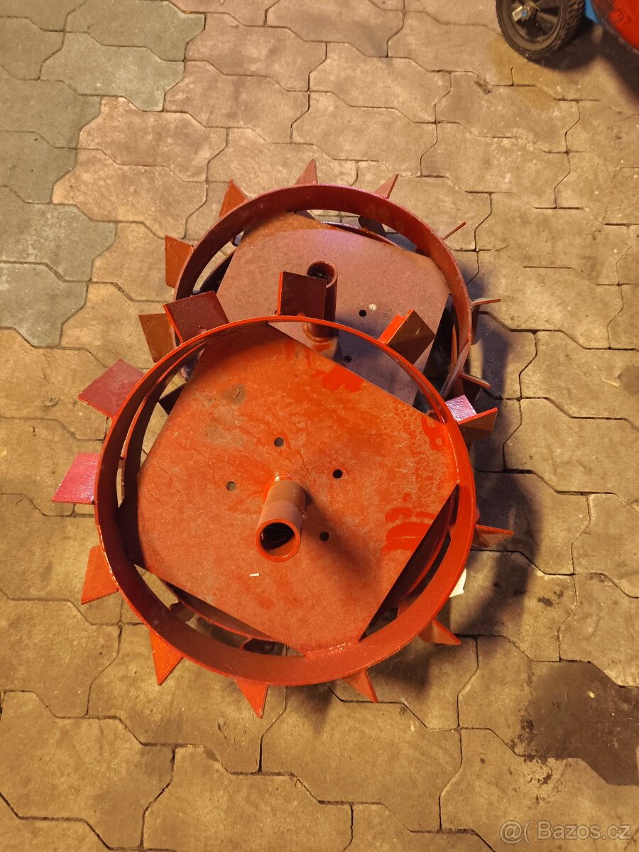 Orebná kola na kultivátor