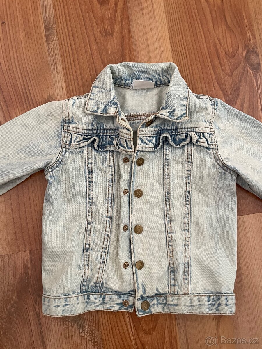 Dívčí džínová bundička ve vel. 98