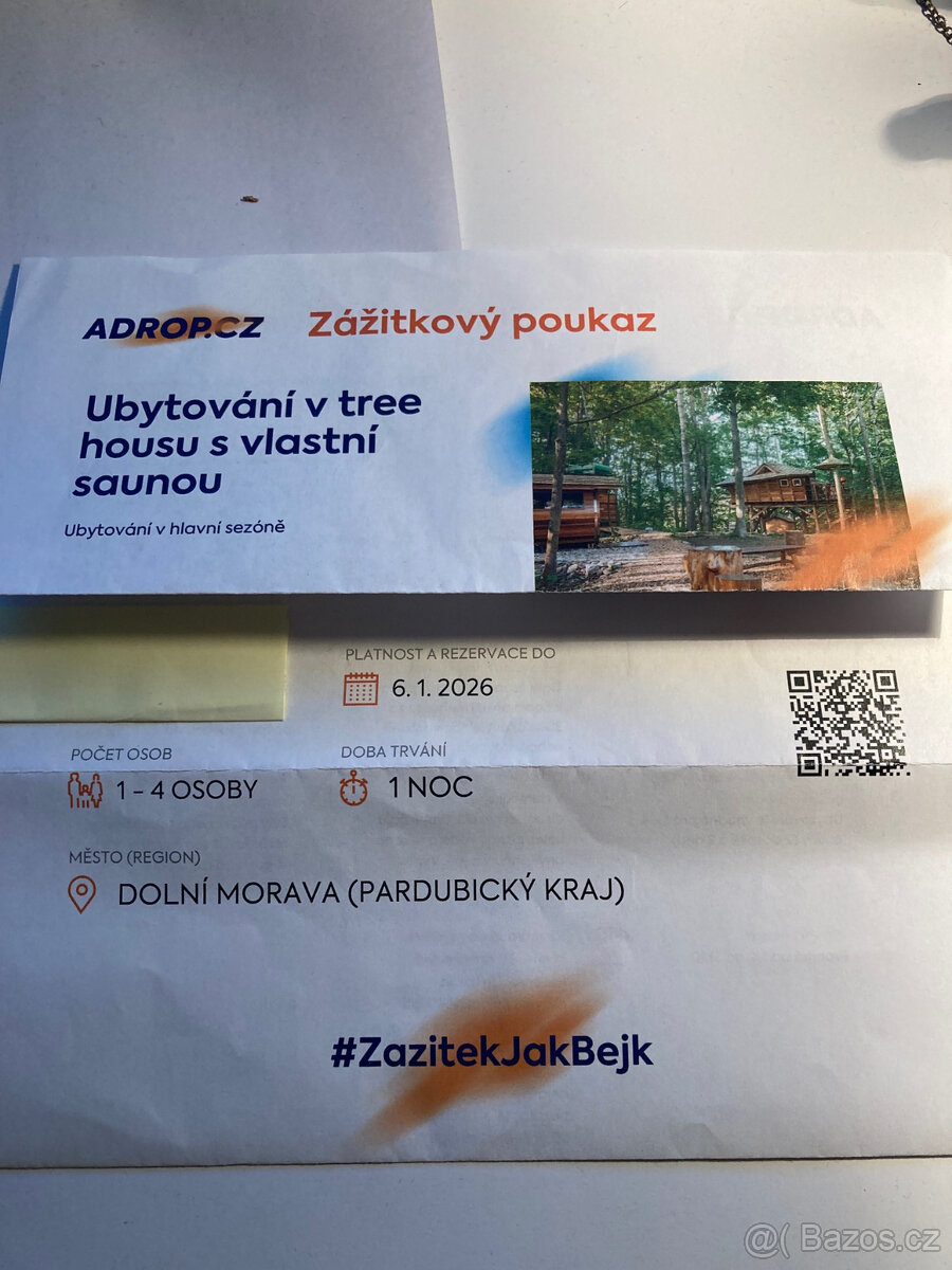 Ubytování v tree housu - Dolní Morava