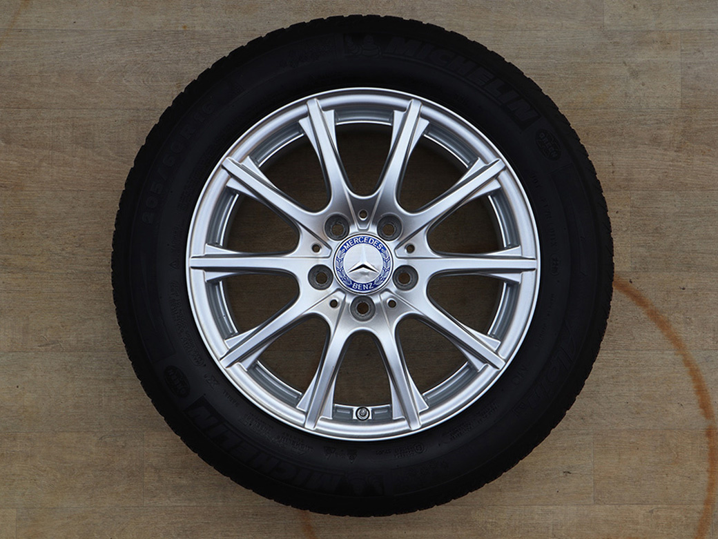 16" Alu kola = 5x112 = MERCEDES C-CLASS – ZIMNÍ + ČIDLA