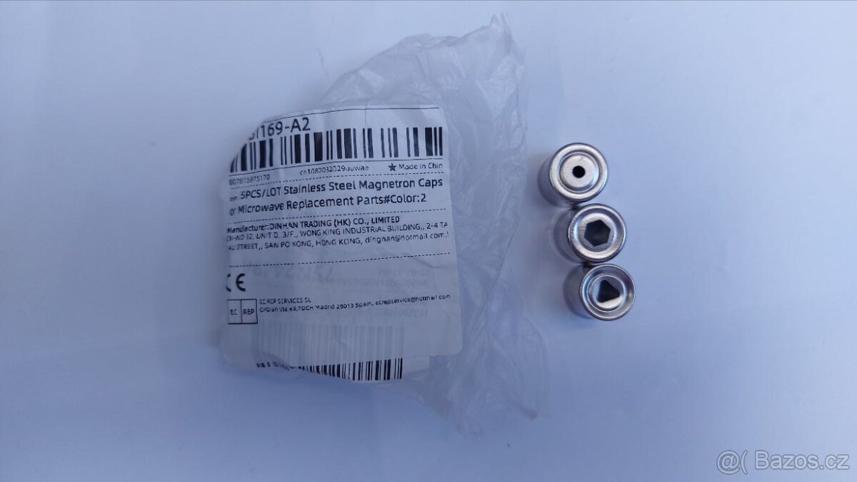 Nerezové krytky magnetronu – náhradní díly pro mikrovlnné tr