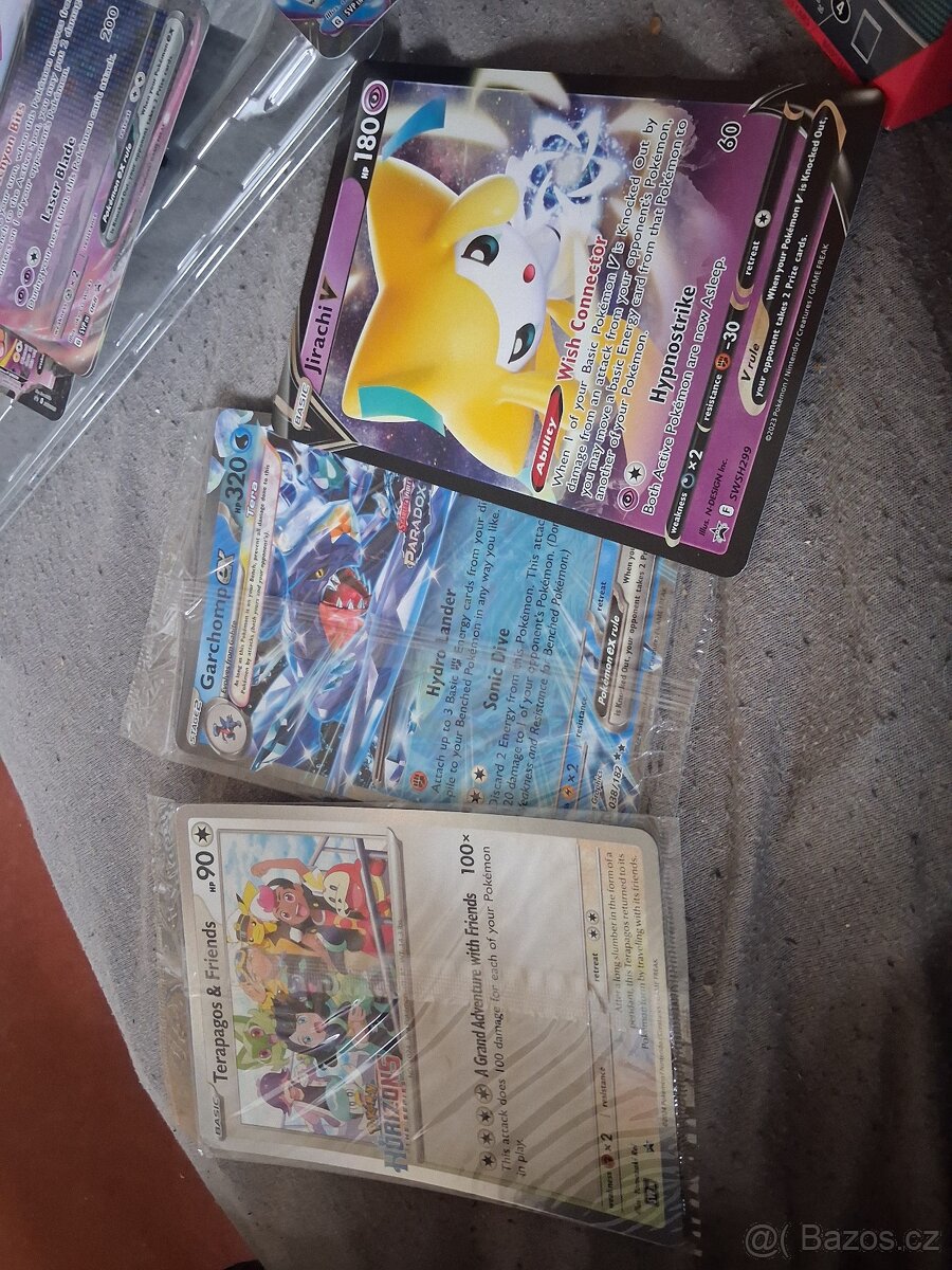 Pokémon jumbo karty