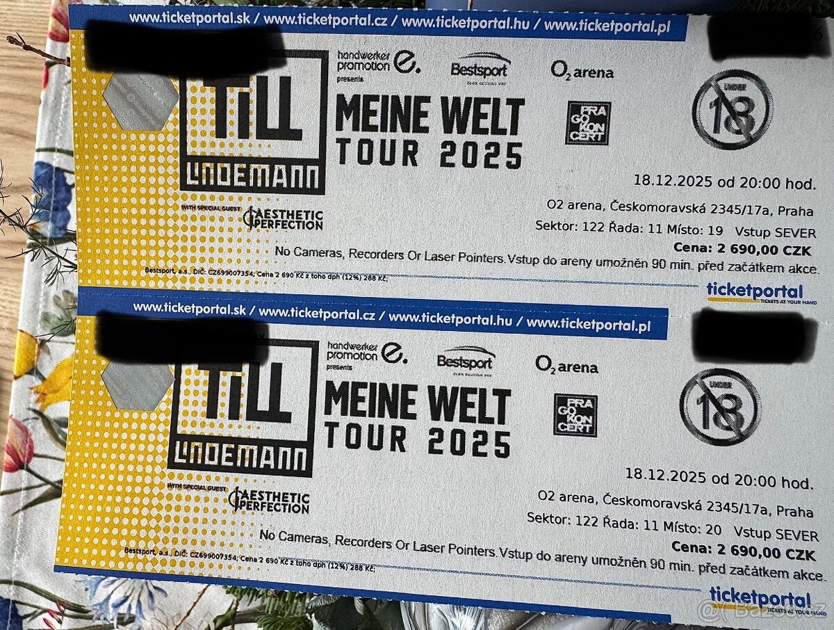 Till Lindemann Praha 18. 12.