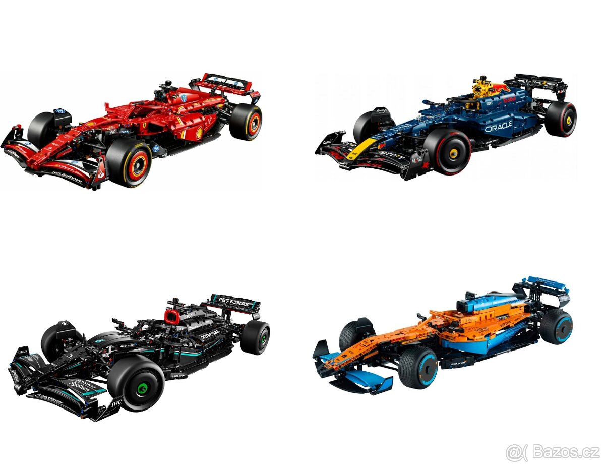 Nové neotvorené formule F1 LEGO stavebnice