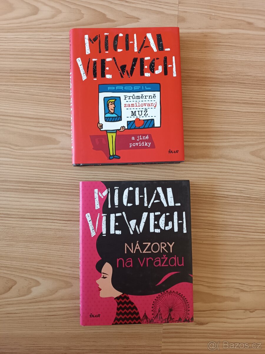 2x Kniha Michal Viewegh