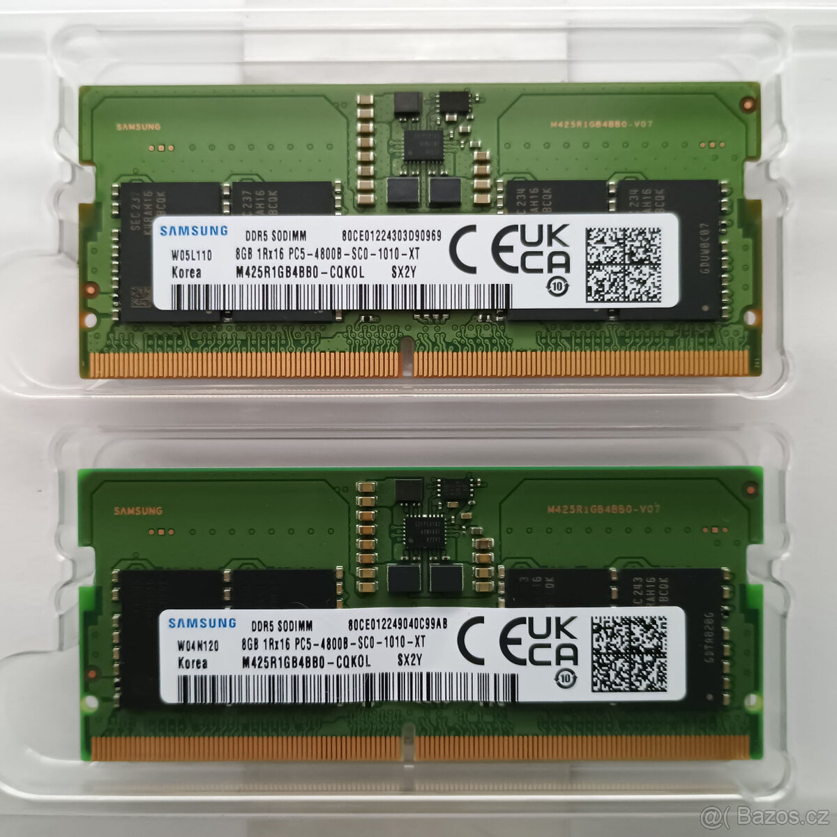 RAM Samsung DDR5 - 2 x 8 GB SO-DIMM