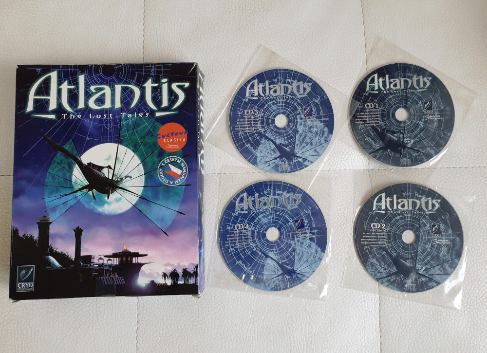 PC hra Atlantis: The Lost Tales - krabicová verze