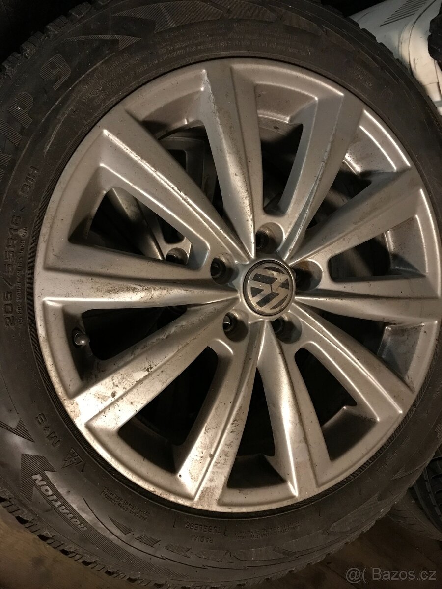 alu 5x100 r16 195/55/16 MICHELIN pneu leto