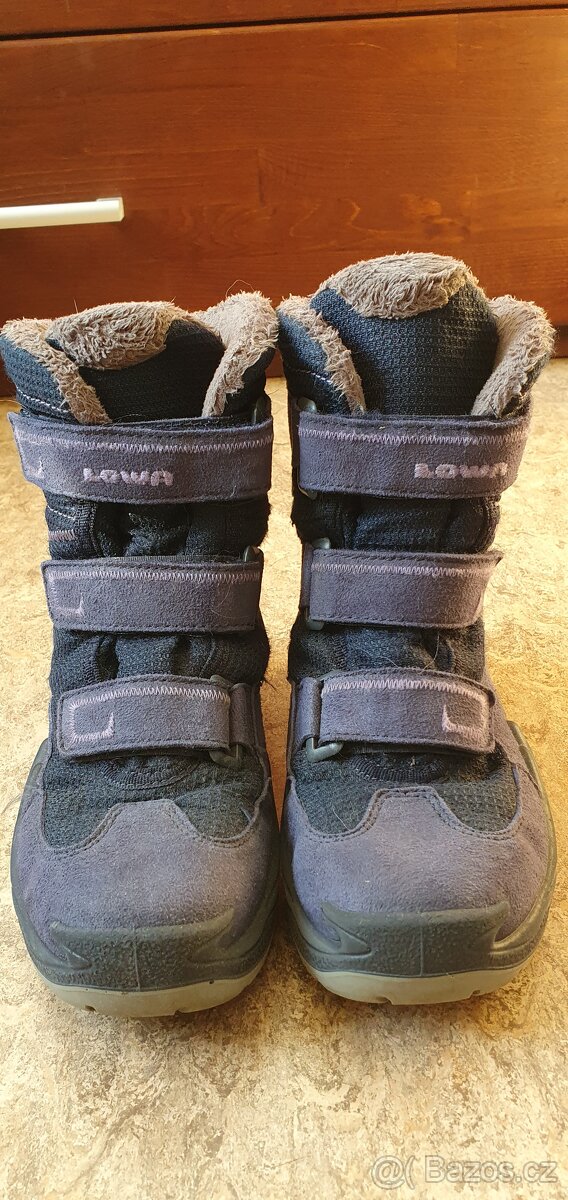 Zimní goretexové boty Lowa vel. 33