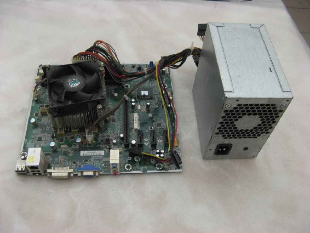 Prodám funkční sestavu motherboard +CPUI3 + Větrák + zdroj