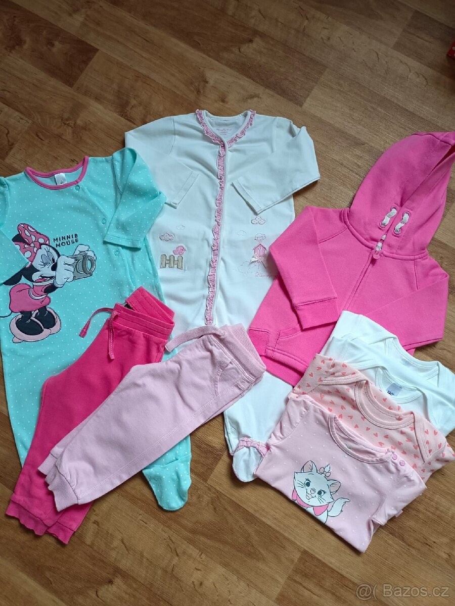 Dívčí oblečení vel. 80, zn. Mayoral, H&M,...