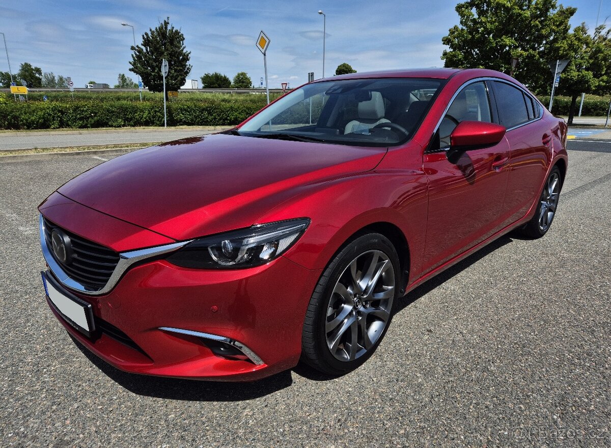 MAZDA 6 2.5i 141KW 1MAJITEL EXCEED PLNÁ VÝBAVA PERF.STAV