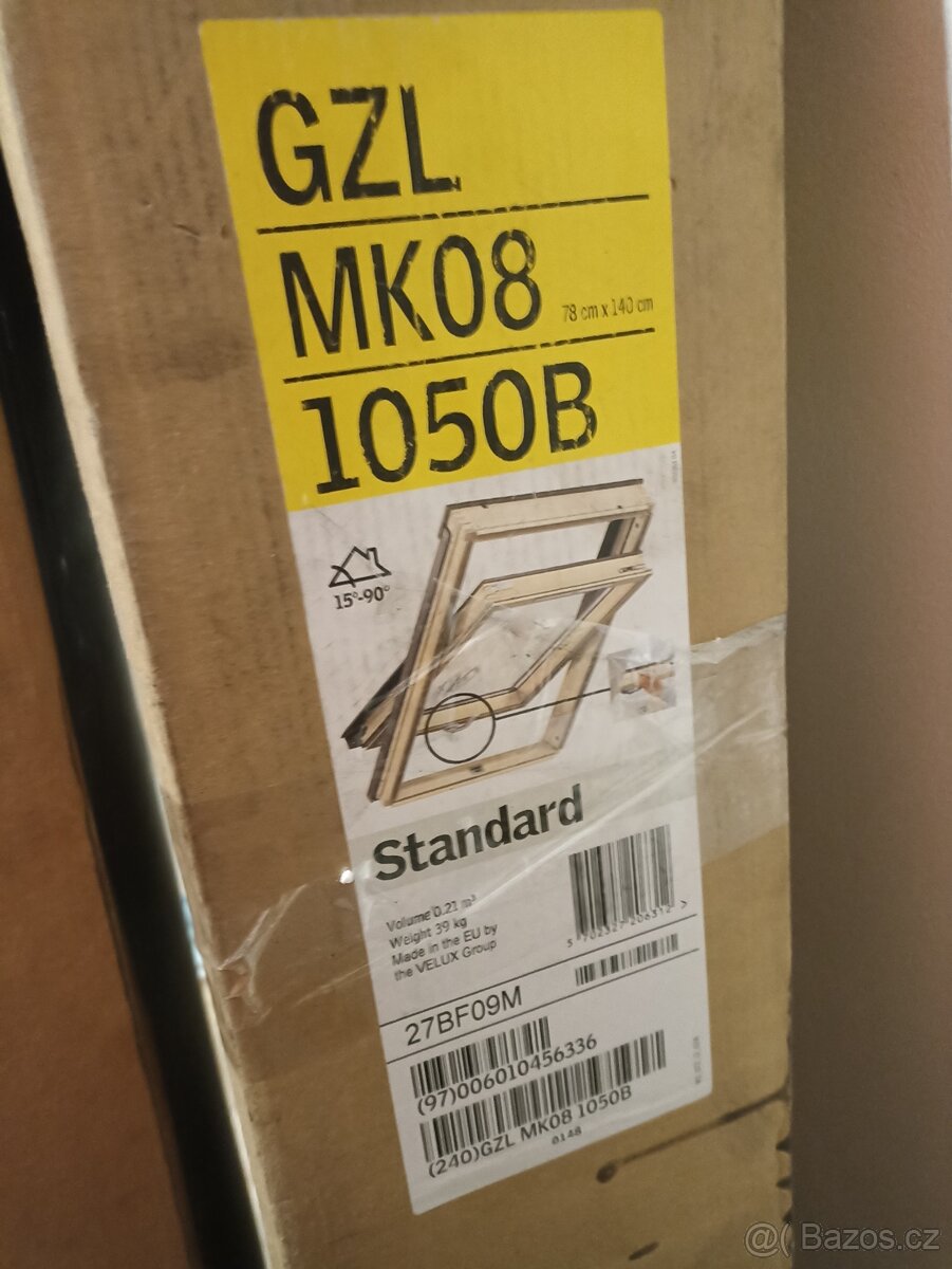 Velux okno střešní
