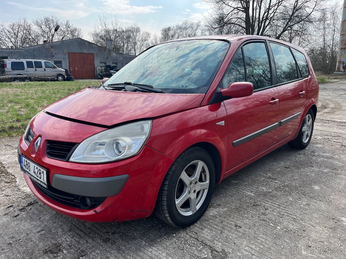 Renault Megane Grand Scenic 1,6i LPG - veškeré díly